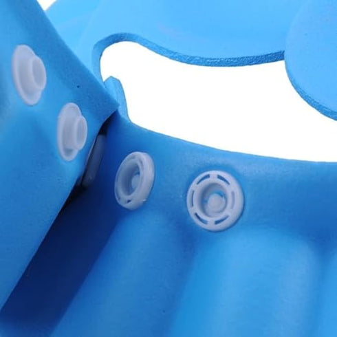 Jankylabh Soft Adjustable Visor Hat - Safe Shampoo Shower Bathing Protection Cap for Toddlers